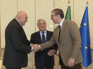 Дачић и Тајани о ситуацији на КиМ: Једнострани потези не воде решењу