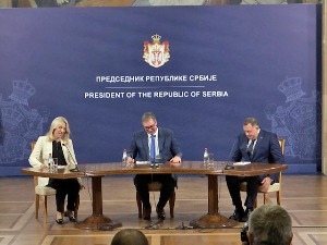 Вучић о договору у Бриселу: Сачували смо мир за наш народ, остаје још један услов 