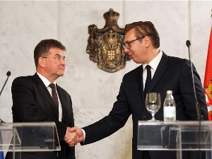 Вучић у понедељак у Београду са Лајчаком