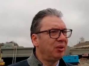 Вучић обишао радове на обилазници око Београда