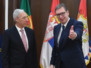 Вучић са Кравињом о интензивирању сарадње са Португалијом  и актуелним темама