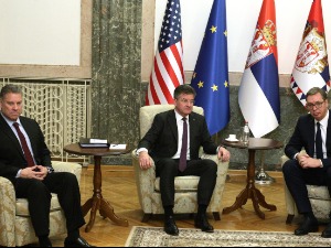 Вучић: Искрен и коректан разговор са Лајчаком и Ескобаром