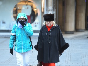 Ујутро мраз и магла, поподне сунце и кошава