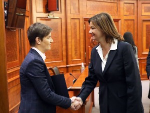 Брнабић са Фајон: Традиционално добри односи са Словенијом