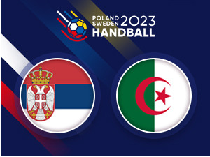 Рукомет - СП: Србија - Алжир