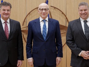 Лајчак и Ескобар у НАТО-у о проналажењу решења за односе Београда и Приштине