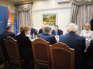 Дачић са Шолеом о билатералним односима, региону, ситуацији на КиМ, дијалогу