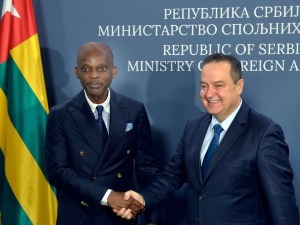 Шеф дипломатије Тогоа: Повлачење признања Косова дефинитивно, хвала Дачићу