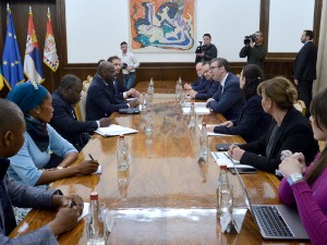 Вучић: Високо ценимо подршку Тогоа територијалној целовитости Србије