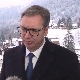 Вучић за РТС: Давос постао клуб истомишљеника, лажне оптужбе против Србије