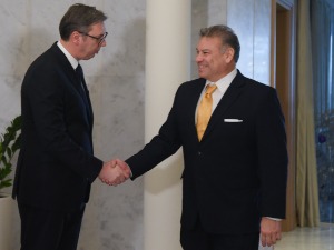 Ескобар: Задовољан сам разговором са Вучићем, волели бисмо договор Београда и Приштине што пре