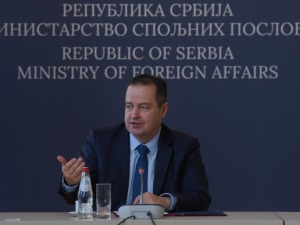 Почео састанак Дачића и Бореља у Бриселу