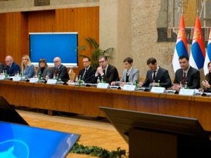 Брнабићева председавала седници Савета за БДП, присуствовао и Вучић