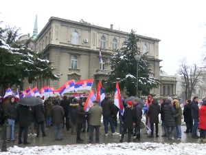 Заједничко обраћање дела опозиције испред Председништва поводом плана за КиМ