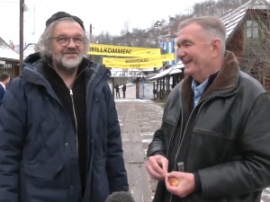 Душан Ковачевић и Кустурица са Кустендорфа: У цвету смо младости, ако треба, радимо и склекове пред камерама