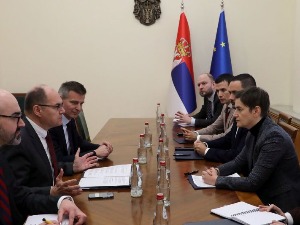 Брнабићева са Шмитом: Србија за сарадњу и са централним и са ентитетским властима у БиХ