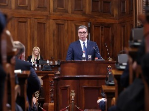 Вучић: Најтежи део европског плана предвиђа да се не противимо чланству Косова у међународним организацијама 
