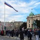 Протест испред Скупштине, захтев да парламент не подржи француско-немачки предлог споразума о КиМ