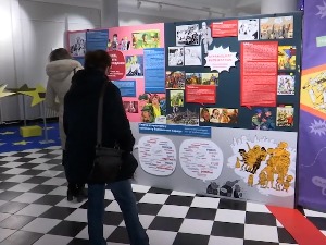 Изложба стрипа у Лесковцу – историја ослобођена стереотипа спаја