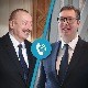 Вучић са Алијевом о току дијалога у Бриселу