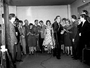  Фестивалска разгледница - Београдско пролеће 1963. 