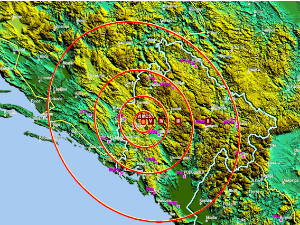 Земљотрес код Никшића
