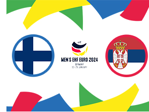 Рукомет - Кв. за ЕП 2024: Финска - Србија