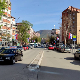 Прекречене српске заставе у Северној Митровици код моста, приведени функционери Српске демократије