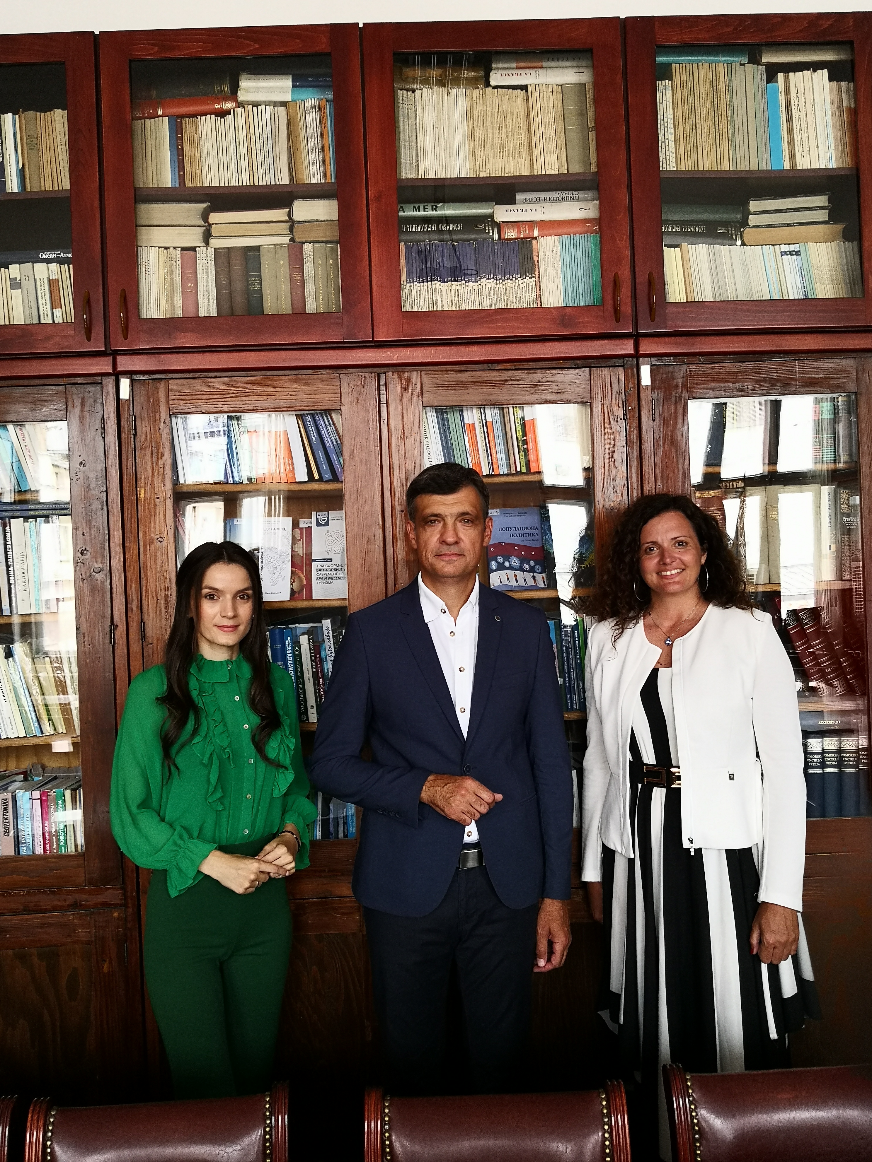 Милица Ланговић, Бобан Ковачевић и проф. др Даница Шантић