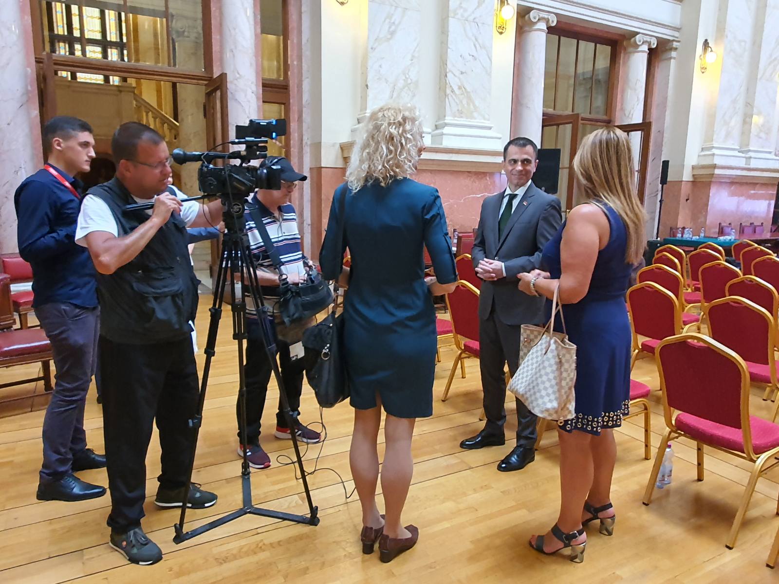 министар Ђорђе Милићевић и екипа Програма за дијаспору