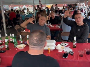 Окупљање Срба у чикашком насељу Лајонс