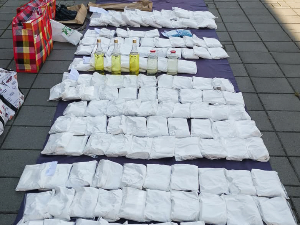 У Београду ухапшено 10 особа, заплењено око 170 килограма амфетаминa