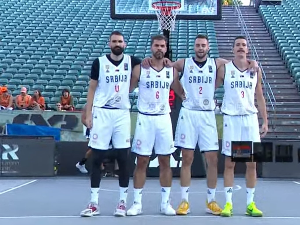 Две победе српских баскеташа за прво место у групи, следи нокаут фаза Европског првенства