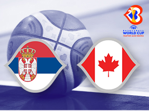 Кошарка - СП: Србија - Канада 