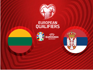  Фудбал - Кв. за ЕП у фудбалу 2024: Литванија - Србија