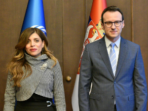Петковић са шефицом Мисије УН на КиМ о политичко-безбедносној ситуацији у јужној српској покрајини