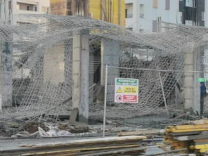 Урушио се спрат зграде у изградњи у Нишу