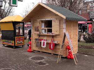 У Пироту постављена прва еколошка кућица за продају сувенира