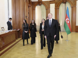 Екипа РТС-а у Азербејџану - убедљива победа Алијева за пети мандат