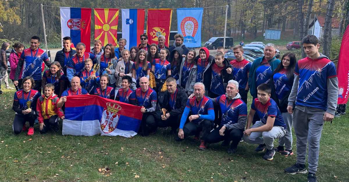 Србија шести пут првак Балкана у планинарској оријентацији