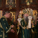 Век руске цркве у Београду, патријарх Порфирије освештао фрескопис 
