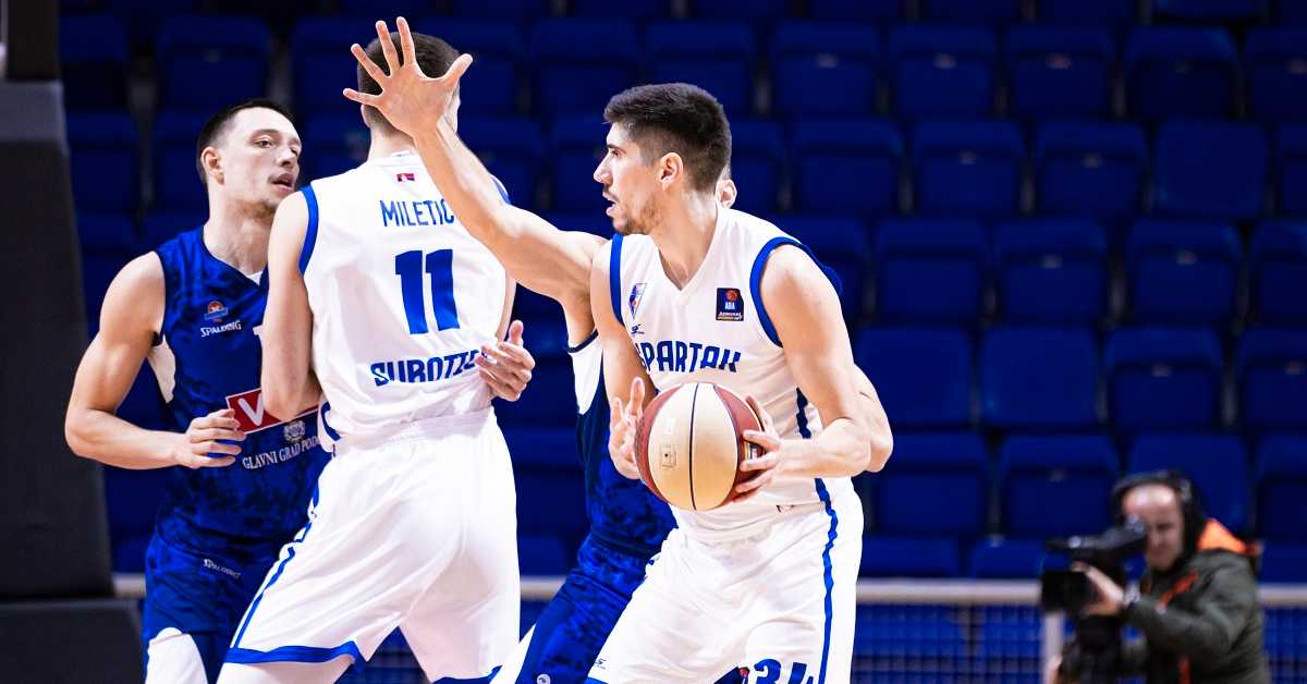 Спартак нанизао четврту победу - пала и Будућност у Подгорици