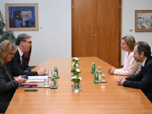 Вучић са Могерини о европском путу Србије, реформама и геополитичким приликама