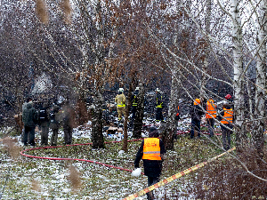 Теретни авион пао на зграду код аеродрома у Вилњусу, најмање једна особа погинула