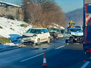 Ланчани судар код Крагујевца, једна особа погинула