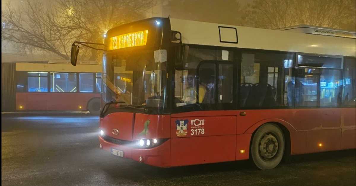 Измене у јавном превозу у Београду током новогодишње ноћи