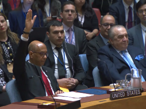 Америчка блокада на чланство Палестине у УН, пети вето од почетка рата у Гази