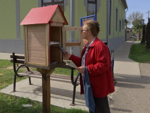 Mала "Слободна библиoтека" у Лукићеву код Зрењанина, књиге доступне свима