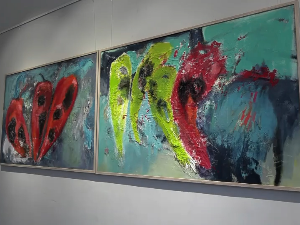 Чиме је изложба слика "Пут за југ" нишке уметнице привукла велику пажњу Лесковчана