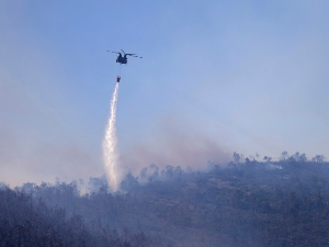 Пожари код Атине – пет хеликоптера, два канадера и 60 ватрогасаца гасе ватру